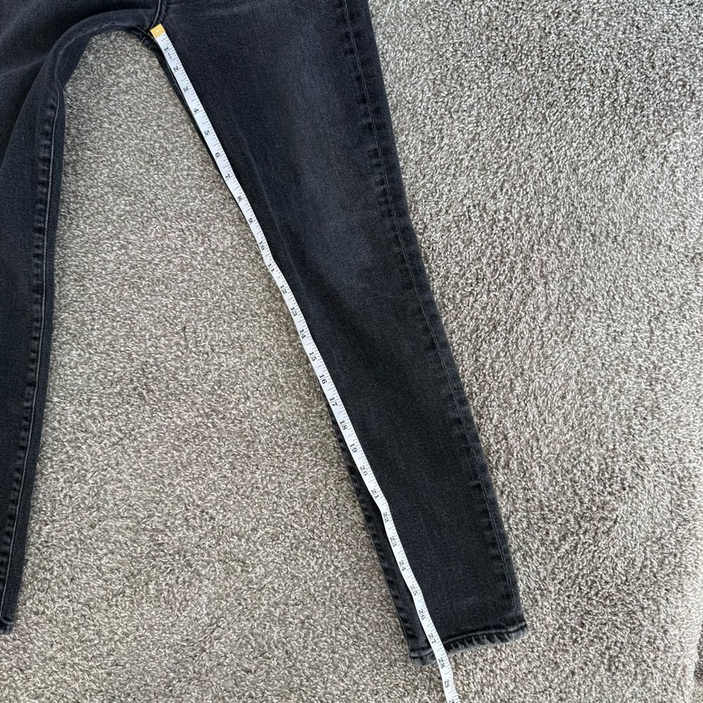 AGOLDE |  High Rise Black Jeans - Picture 9 of 10